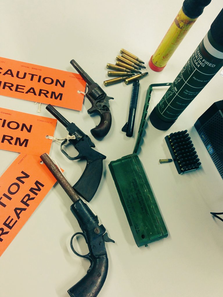 CumbriaRoadsPol's tweet image. Today's items surrendered so far. The removal of these helping to keep the public safe.  #OpAztec