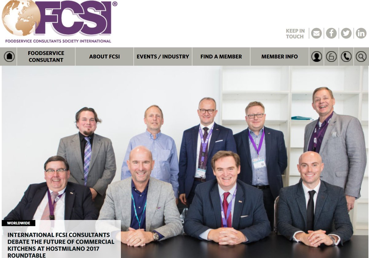 SSA President Ken Schwartz speaks about the future of commercial kitchens and their impact on people, profits and the planet at HOST MILANO 2017 ROUNDTABLE

ow.ly/KcBn30gCxNH