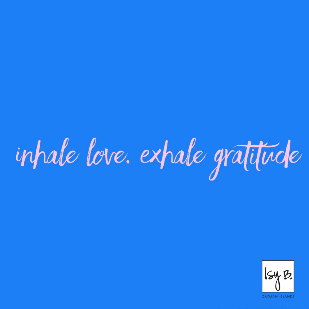 IsyBdesign's tweet photo. Always! #quoteoftheday #givethanks #gratitude #thanksgiving #weekofthanks #fashionlovers #caribbeandesigner #caribbeandesign #caymanislands #isybdesign https://t.co/KIQNsCmNHq
