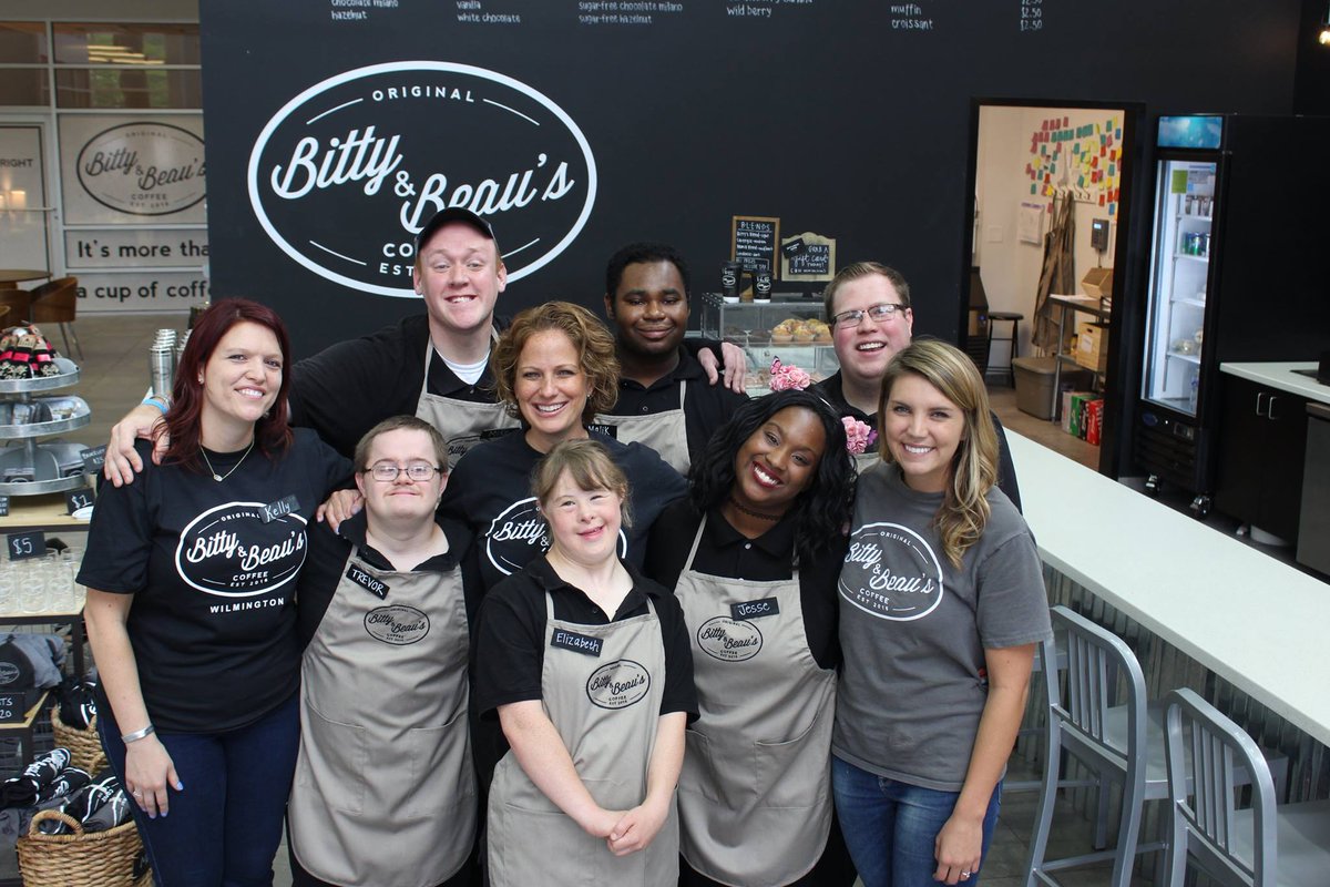 PALSprograms's tweet photo. We are #PALSproud of the Wright Family and all the recognition that Bitty & Beau's Coffee has received! Amy Wright is nominated as one of the CNN Heroes. You can vote today at https://t.co/3g2n6I5NTO. https://t.co/ZRZiyI9T6g