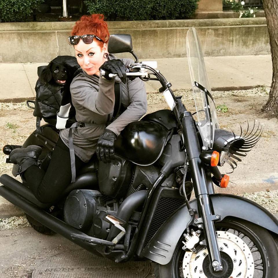 Tomorrow, 11/17 from 7PM-10PM @ <a href="/PortageTheater/">The Portage Theater</a>, @MissAmmunition, Vivi Noir, Jezabelle von Jane, Tamale Sepp, &amp; myself celebrate <a href="/OfficialTriumph/">Triumph Motorcycles</a> Back in Black Tour with an evening of scintillating sideshow performances! Details here:  tinyurl.com/y8ngypak