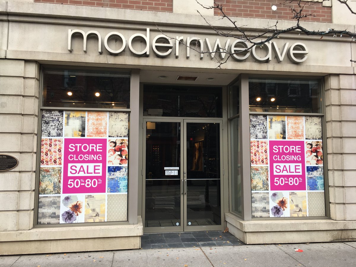 ModernWeave's tweet photo. Have you taken advantage of our Store Closing Sale? Doors Will Close Sunday December 3! #rugsforsale #designers #decorateyourhome #justintimeforchristmasdeals https://t.co/n0hH2BjhOP