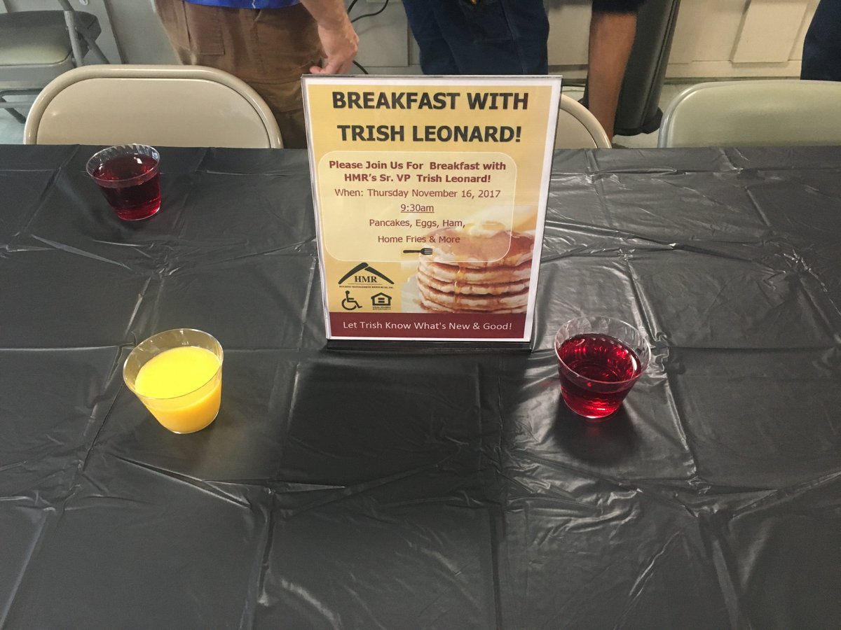 HMRProperties's tweet photo. Thank you to everyone who joined the #BreakfastWithTrish event at Wollaston Manor this morning! It was a great turnout and we received really positive feedback from our residents @TrishLeonard #IREACH4HMR https://t.co/mLq57ZrYiw