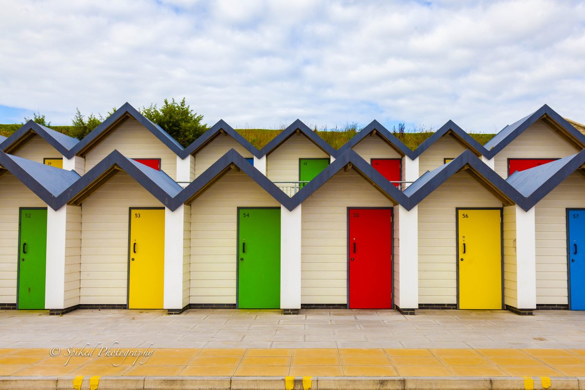 #swanage beach huts.