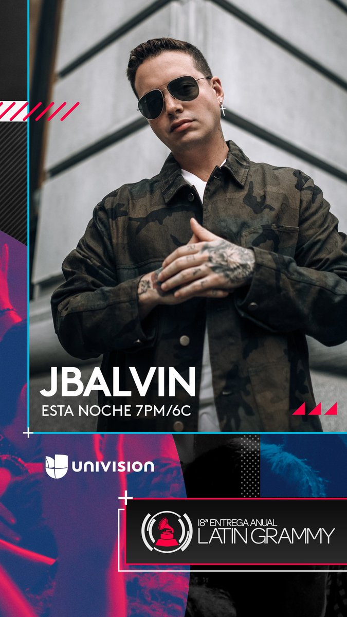 BabyJ_Live's tweet photo. Tonight! Don't Miss La Noche Mas Importante De La Musica Latina @LatinGRAMMYs on @Univision! So excited to see @JBALVIN @steveaoki @badbunnyPR perform!!! It's gonna be EPIC!!! #LatinGRAMMY https://t.co/LNkX4bWmVJ