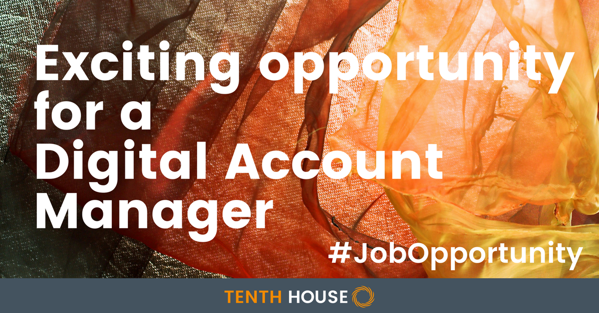 TenthHouseAU's tweet photo. DIGITAL ACCOUNT MANAGER - PERMANENT- https://t.co/F9CBgwof60 https://t.co/nrYZIInz5D