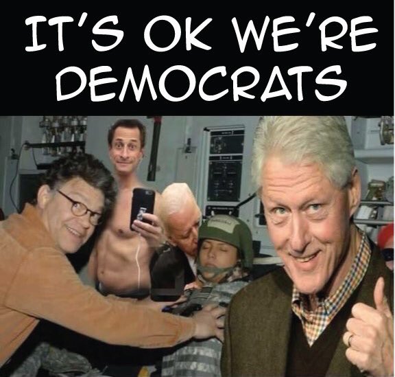 ConservaMomUSA's tweet photo. THIS is #WhiteMalePrivilege !!!!!
#FrankenFondles #CreepyUncleJoe #SlickWilly #WeinerGate #InvestigateDemocrats
(Meme cred2 @Proud__Infidel  👌) https://t.co/hI9YNyNeRb