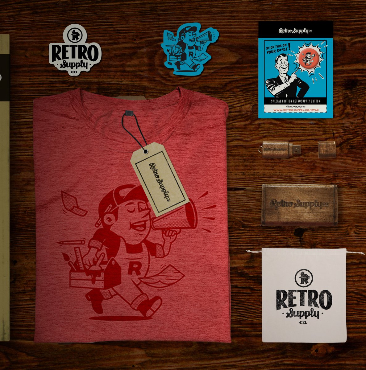 JansenCreative's tweet image. Woohoo! Looks like a designer really can have it all thanks to @RetroSupplyCo Hint: My birthday is next week.  bit.ly/2zNIZkb