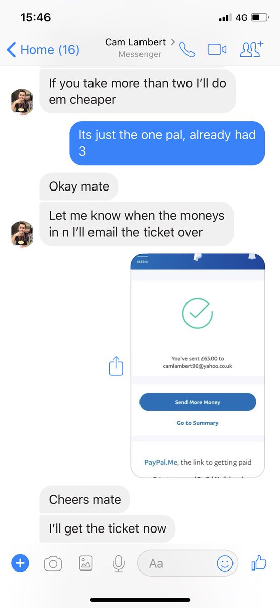 RickTracz's tweet photo. Can anyone help with this?!? Paid £65 and luckily checked to see if it’s a fake ticket! #stoptouts #touting #whp @Sacha_whp @JamieJonesMusic @MaceoPlex @DariusSyrossian @WHP_Mcr https://t.co/HB2PUvCcRj