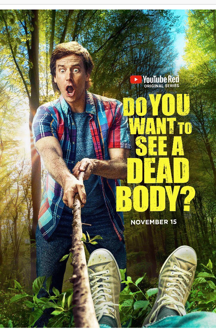 Hey! Take a break from the garbage world and watch this show I️ was lucky enough to get to work on. It’s on YouTube Red right now!