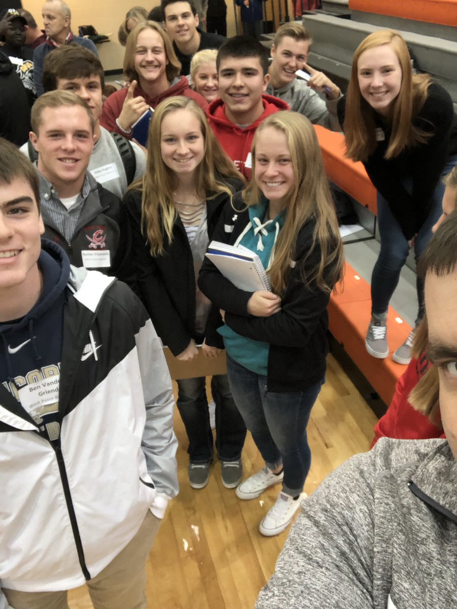 Cadets learning about leadership in our school and community #2017NESUMMIT