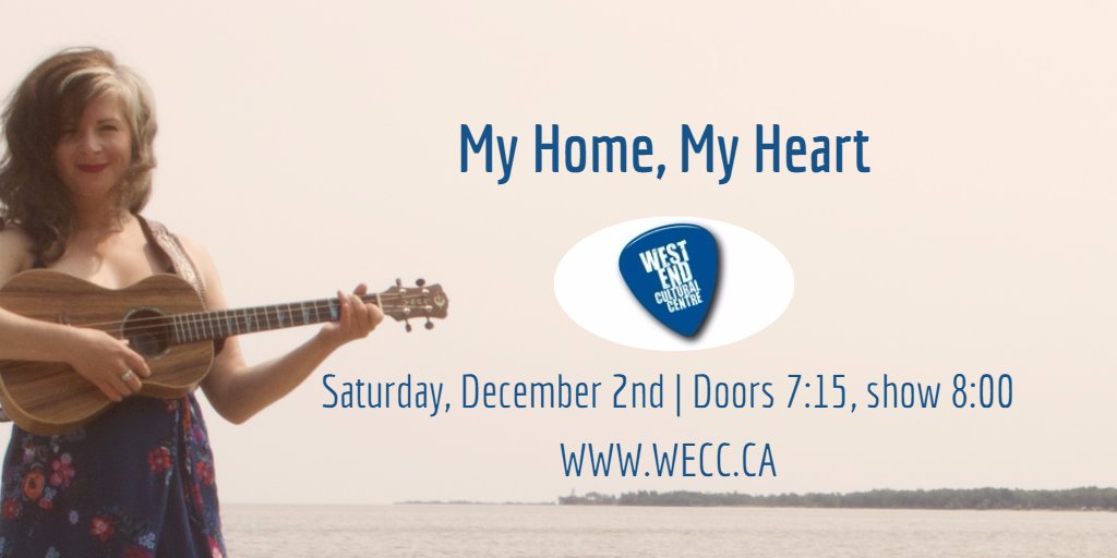 December is on it's way, get your tix for the My Home, My Heart release show @TheWECC 😍😍 #winnipeg #albumrelease #newmusic
