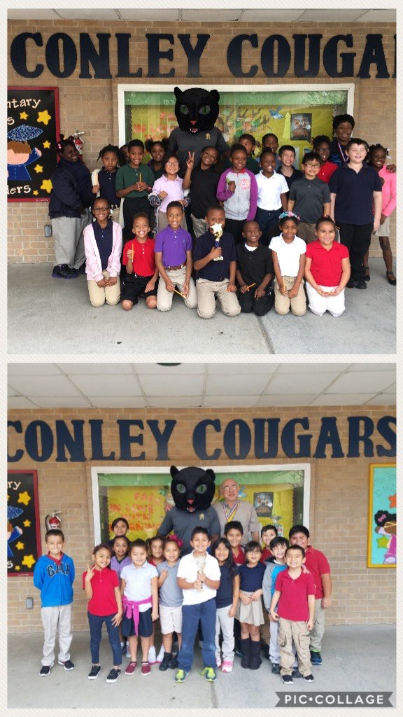 #1st place winners for Conley math facts relay!Go Cougars piccollage.com/_NBRnRdHT