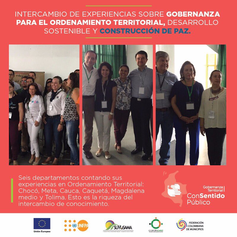 goberconsentido's tweet photo. Seis departamentos repensando su territorio, esto es intercambio de conocimiento. #GobernanzaConSentido #ForPaz https://t.co/olNHBgJGCa