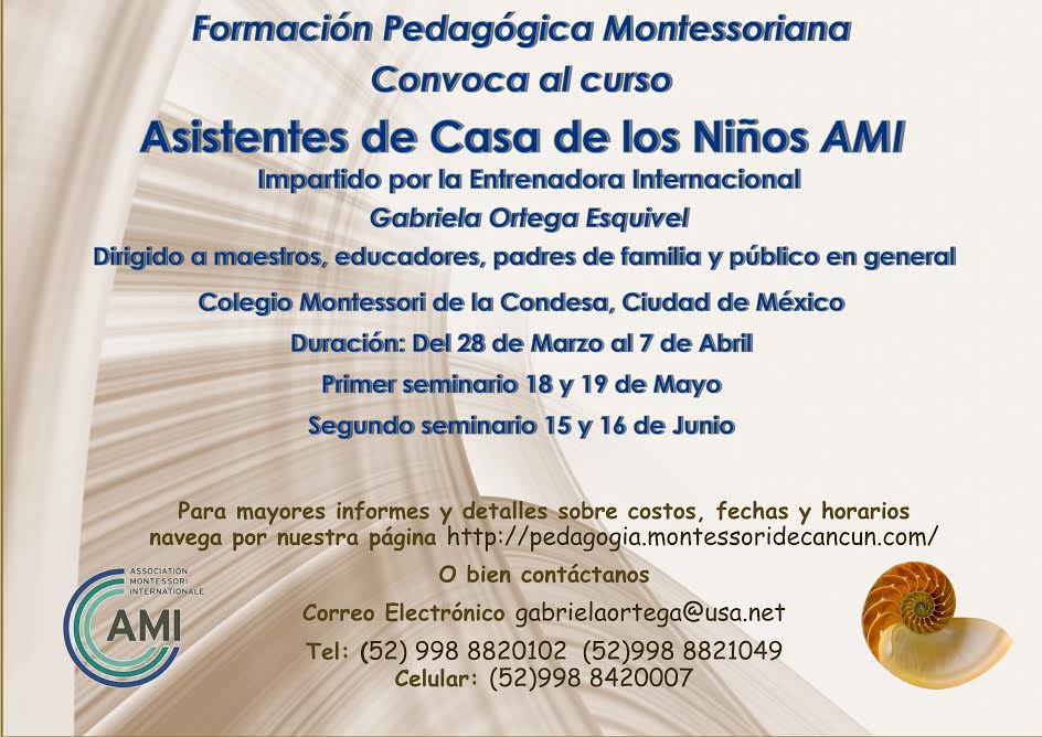 SAMAC_AMI's tweet photo. CURSO DE ASISTENTES DE CASA DE LOS NIÑOS https://t.co/wnuahiEJDP