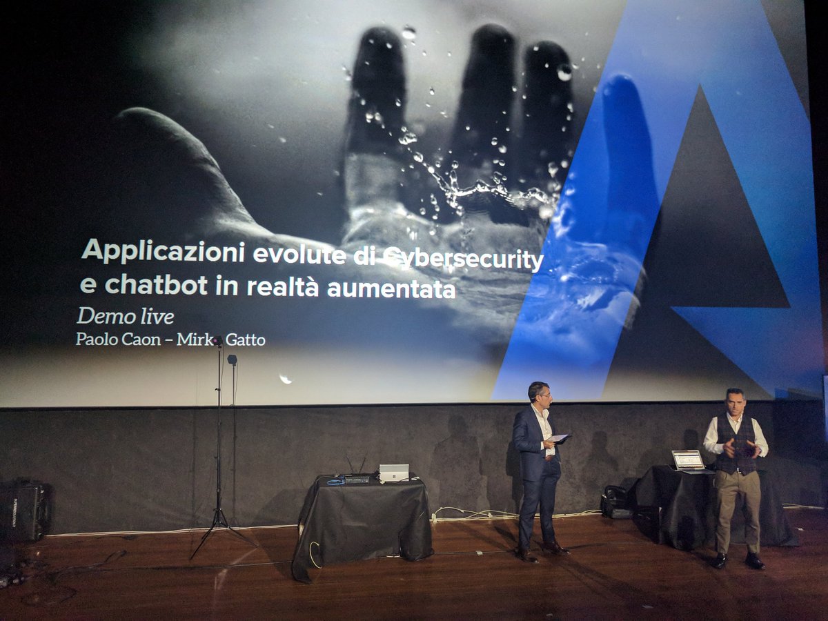 Apraspa's tweet photo. "Vivremo in un mondo sempre più connesso. E la #CyberSecurity ci aiuterà a gestire tutto in piena sicurezza delle persone." Prende la parola @mirkogatto1 di @VarGroup #TecnoVar https://t.co/yDcvCmv5tC