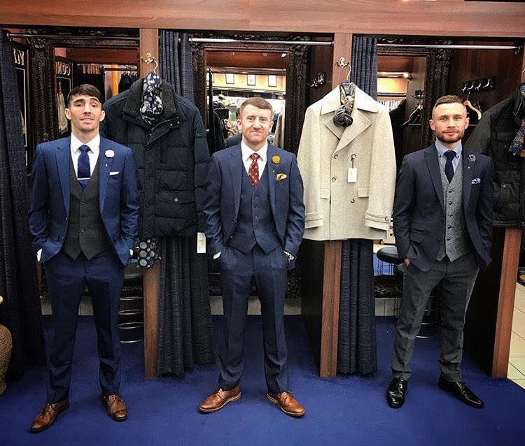 JamieConlan11's tweet photo. Press conference done and dusted.. Business to take care of on Saturday... #3Amigos https://t.co/M5t48CjIoX