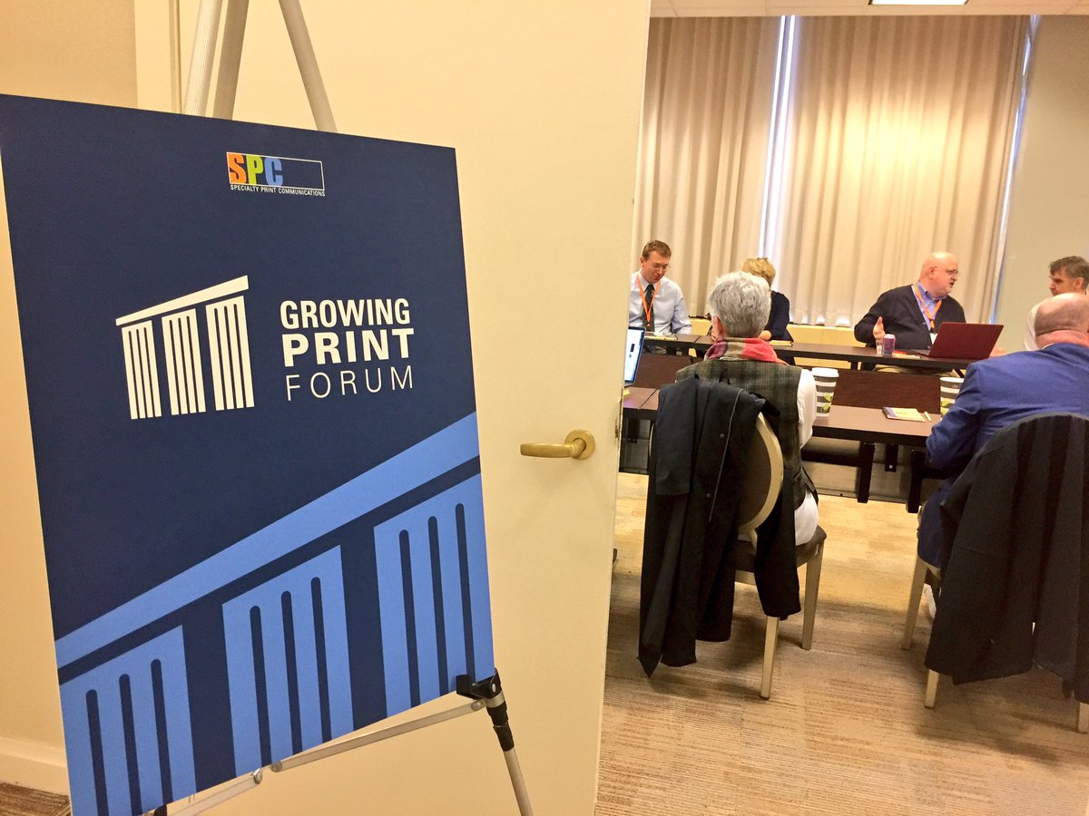 SPC_Print's tweet photo. The #GrowingPrint Forum is underway! Let the great dissucsions begin. https://t.co/EkKKrYBVjY