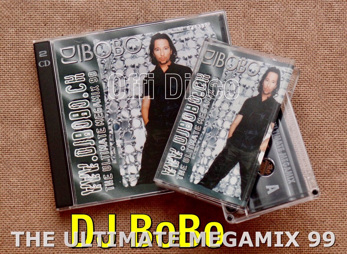 OffiDisco's tweet photo. DJ BoBo – https://t.co/4jb6UIRdCa (The Ultimate Megamix 99) mixed CD\MC #djbobo #theultimatemegamix #limitedcd #numbered #mixcd #mixcassette https://t.co/BkaODIVfw1