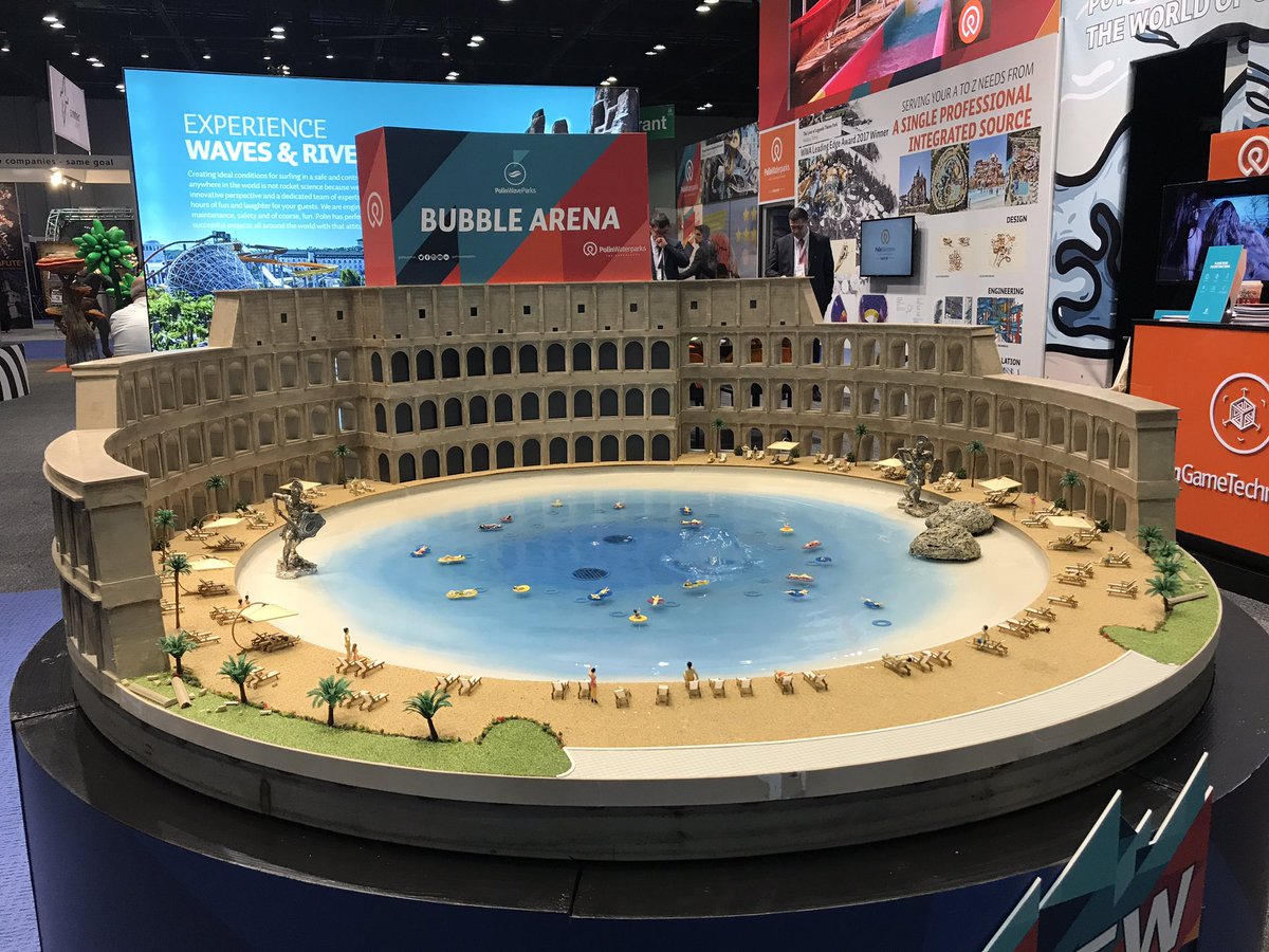 Coaster_Nation's tweet photo. New bubble arena by @PolinWaterparks https://t.co/VHMoFdgWFw