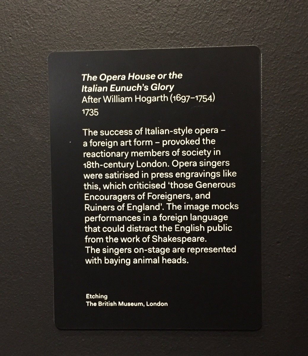 So very Brexit. #OperaExhibition @V_and_A