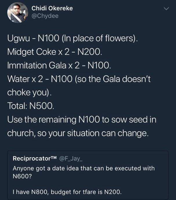 HaansbroNG's tweet image. Tweet of the day #Doubleedition @Chydee @chuka_talksalot 
One of you could win N15,000 in our Friday night poll by getting your squad to vote for you! 
#Chopbiscuit