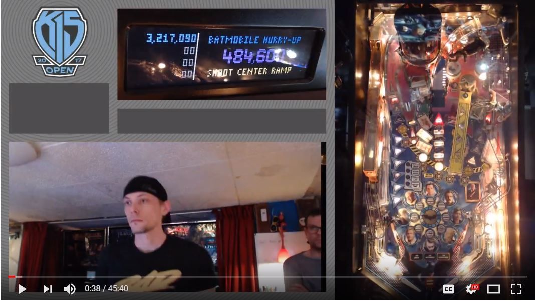 k15pinball's tweet image. #K15Open 2017 finals, game 2/4, Batman the Dark Knight. CJG, IA, SUI &amp;amp; OPT go all WHACK, SLAM &amp;amp; KAPOW on each other. youtu.be/TJTpRDx9AYI #pinball