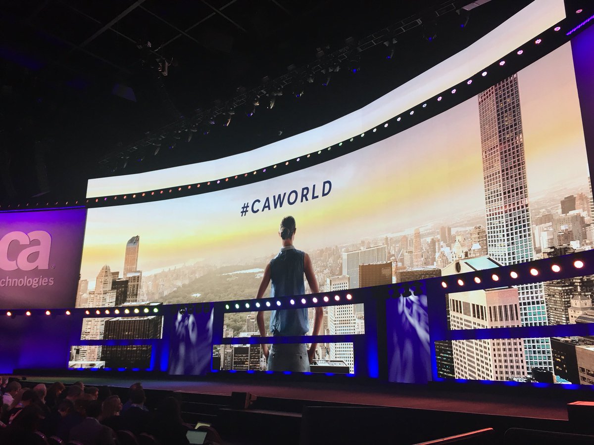 Tune in now for #caworld live from Las Vegas! ca.com/caworld/keynot…