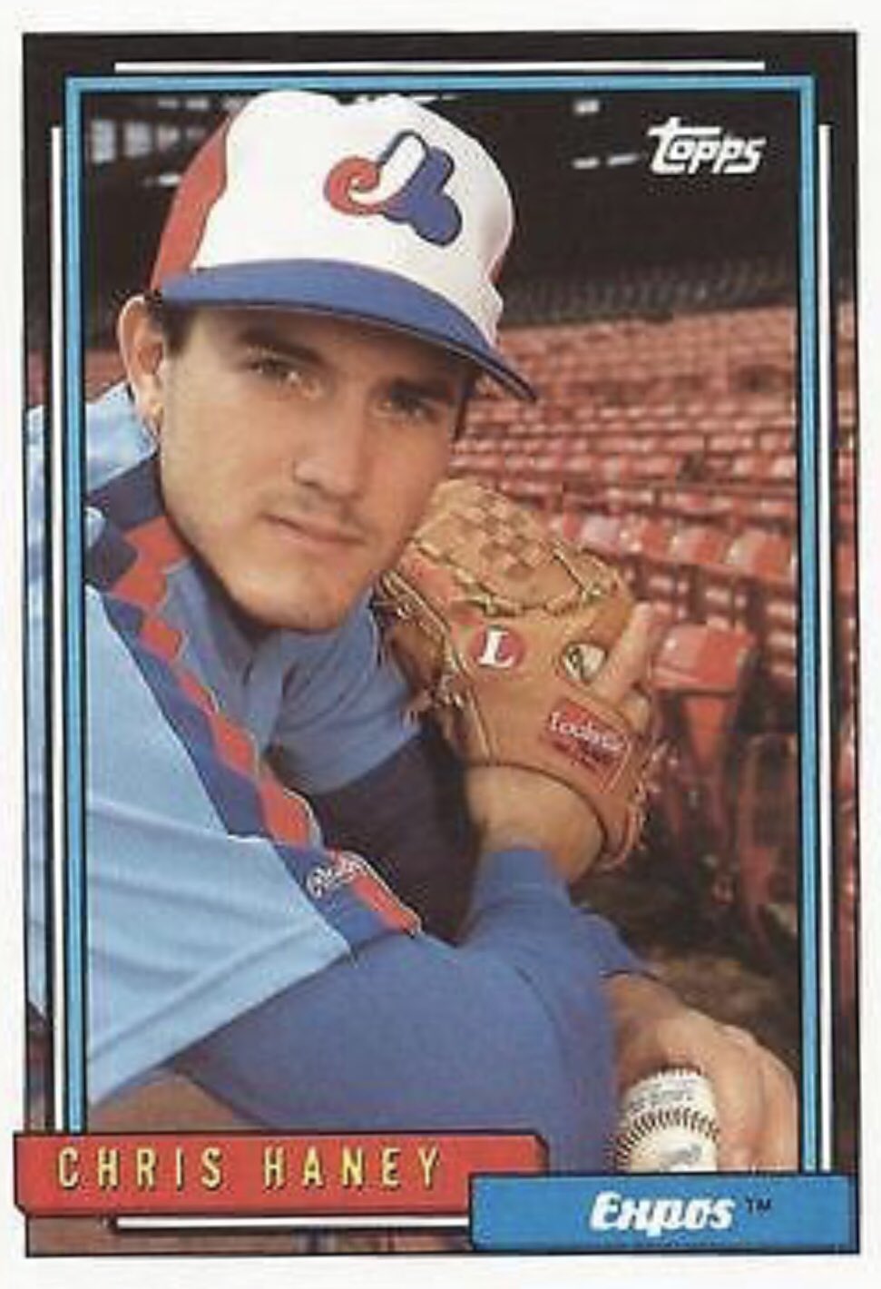 Happy Birthday Chris Haney. He won 10 games with including 2000, when he was 8-3 with a 2.44 ERA. 