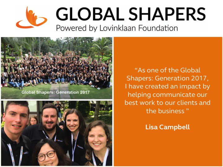 ArcadisGS's tweet photo. Global Shapers is all about creating an impact! They do so by working on several deliverables to benefit Arcadis and Arcadis' clients! How do you create impact @ work? #arcadisgs #gs4impact #sustainability #digital https://t.co/zcD0Rcws91