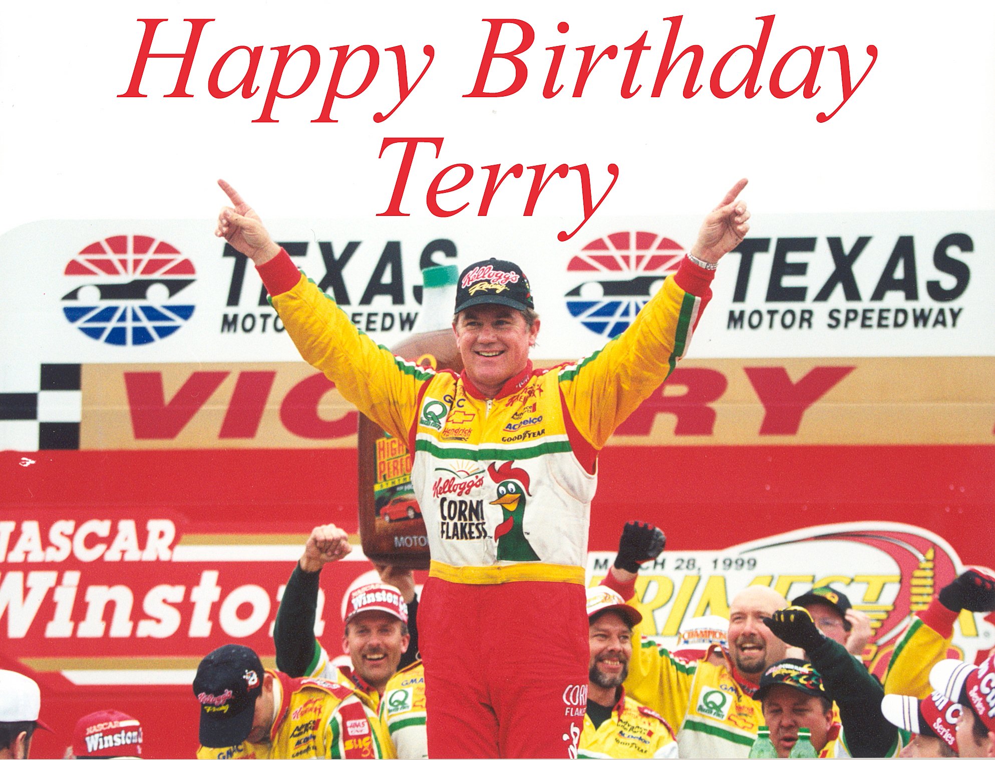 Happy Birthday to Terry from all of us here at Terry Labonte Chevrolet. 
