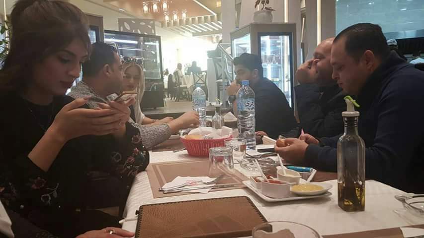 shimaahassanyt's tweet photo. النجم مينا عطا والنجمه سهيله بن لشهب فى الجزائر بعد مقابلة الفانز😘😍🇩🇿
@Mina_Atta_ @SuhilaBnLachhab 
#نورت_بلدك_يامينا 
#SouhilaInMissArabWorld https://t.co/Hwfixgz5kt