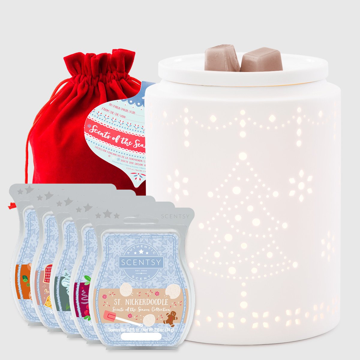 Scents of the Season Bundle Bag  angieswicklesscandles.scentsy.us
#scentsy #scentoftheseason