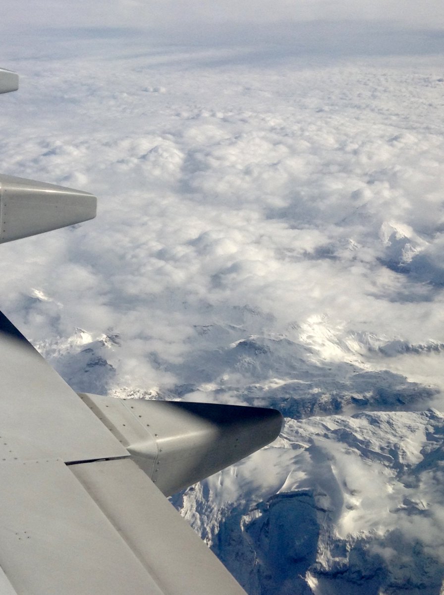IAmKojak's tweet photo. The Alps through the clouds....#FrenchRiviera #CotedAzurFrance #viewfromaplane #enroute #snowyalps #Landscapes https://t.co/tTc20rFLHc