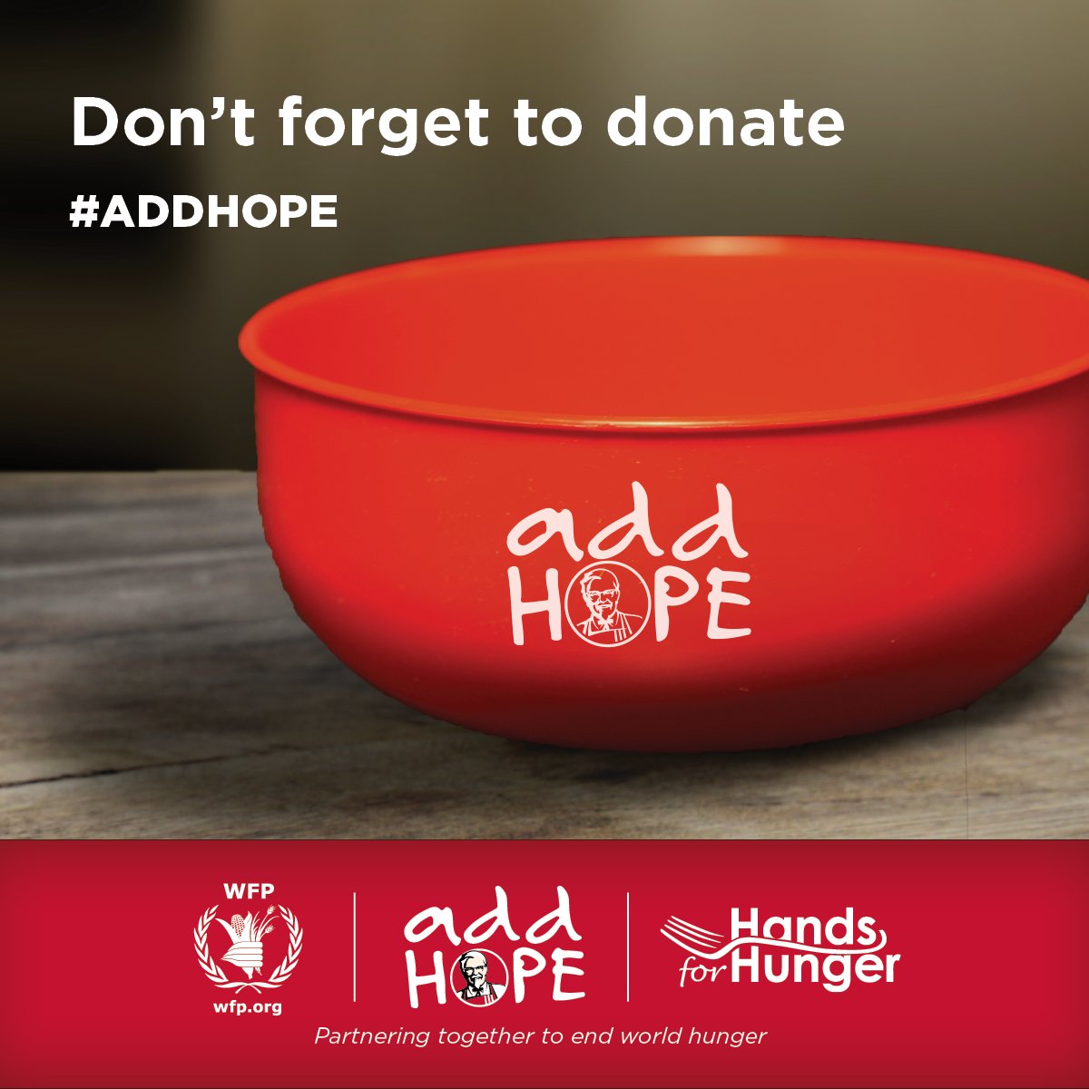 Kfc Nassau Don T Forget To Donate And Help Us Add Hope To Those Suffering From Hunger We Re Accepting Donations At Our Stores And Proceeds Will Go To Hands For Hunger Kfc Nassau Don T Forget To Donate And Help Us Add Hope To Those Suffering From Hunger We Re Accepting Donations At Our Stores And Proceeds Will Go To Hands For Hunger