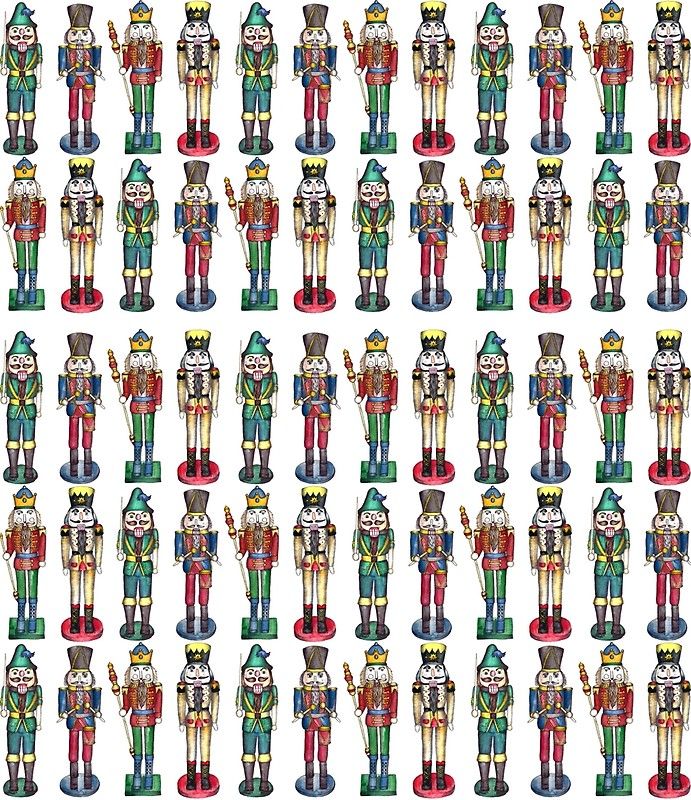 ECMazurArt's tweet photo. โThe Nutcracker Princeโ holiday pattern is now available on Redbubble! #nutcrackerprince #giftideas https://t.co/wVAWiDHsoJ https://t.co/TzjBRMpnT1