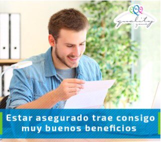QualityZoneSAS's tweet photo. Con un seguro de vida en Bogotá usted podrá cuidar y resguardar de su vida ante cualquier accidente. Contacte a Quality Zone para adquirir un seguro de vida o salud. #MejorAsegúrese #Seguros #Vida #Salud  https://t.co/qlSZ136NER https://t.co/GPj4ZjV7wc