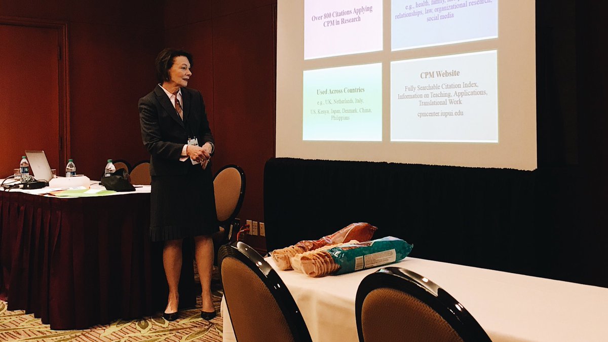 jane_damron's tweet image. #NCA17 short course on Communication Privacy Management theory w/ legendary #InterpersonalComm scholar Dr. Sandra Petronio! SO GOOD. 🙌🏼