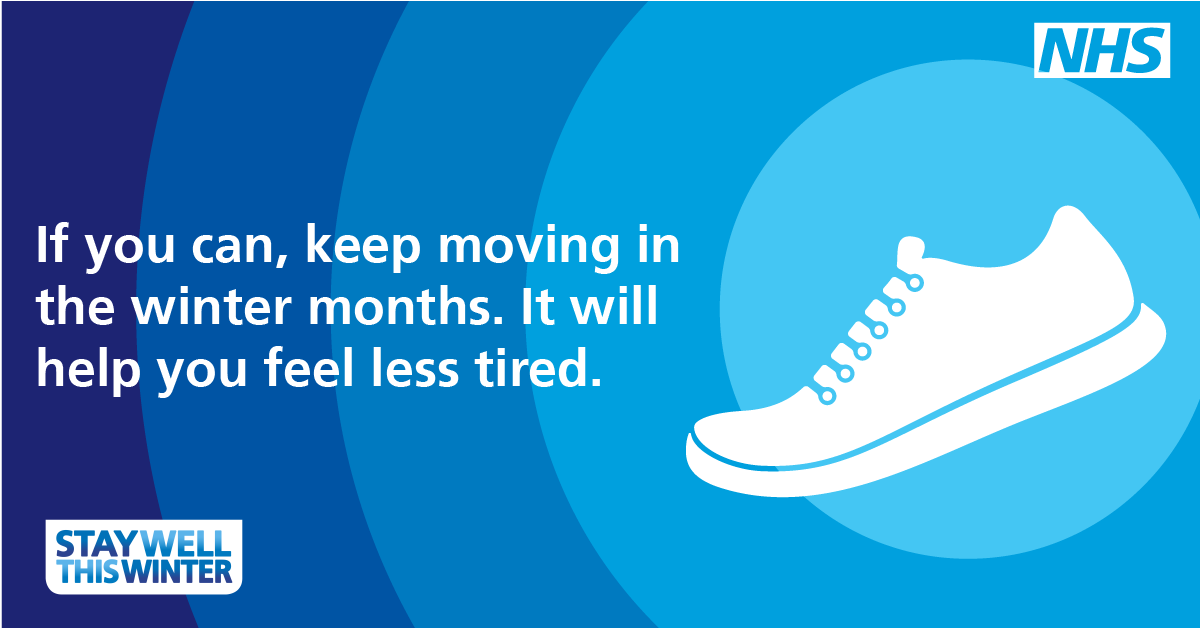 Relieve stress by going for a walk before you sit down for dinner. It will also help you feel less tired: po.st/StayWell_wt #StayWellThisWinter