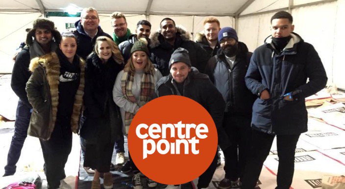 As we are taking part in #SleepOutLondon tonight for <a href="/centrepointuk/">Centrepoint</a> we were just reminiscing about last year for #ThrowbackThursday hope it's not too cold later!! #charityevent #donate #givingback bit.ly/2zH2ehl