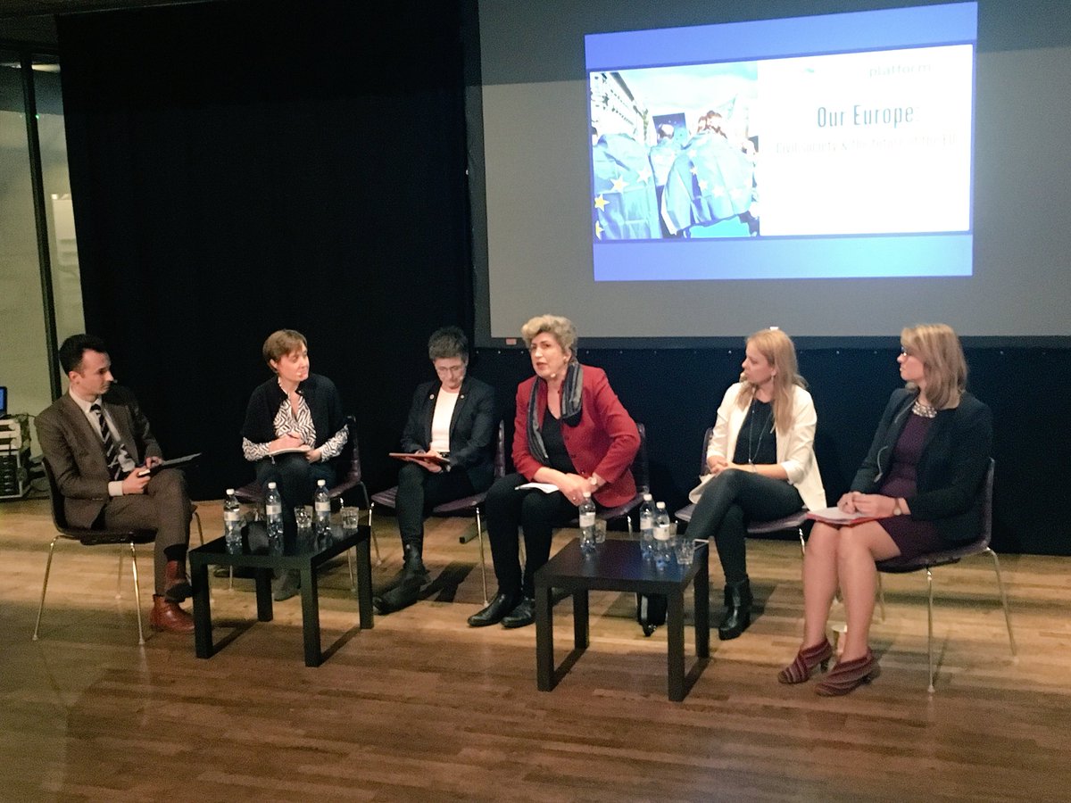 MJRodriguesEU's tweet photo. The ambition of the Eur Pillar of #SocialRights is to prepare our Eur social model for the XXI century. Acces to social protection must be guaranteed! At @social_platform #CivilSociety exchange #SocialPillar #SocialSummit17 https://t.co/l89phPJyf3