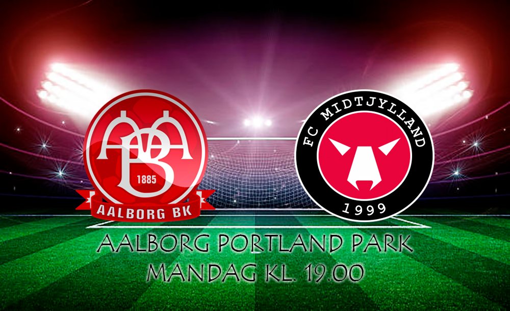 ⚽️KONKURENCE!⚽️
Vind 2 billetter til mandagens Alka Superliga kamp kl 19 på Aalborg Portland Park mellem AaB og FC Midtjylland! 
Det eneste, som du skal gøre for at være med i lodtrækningen er: 
✔️Retweet dette tweet
✔️Follow @AaBEsport 
Vinderen findes på søndag kl 12.