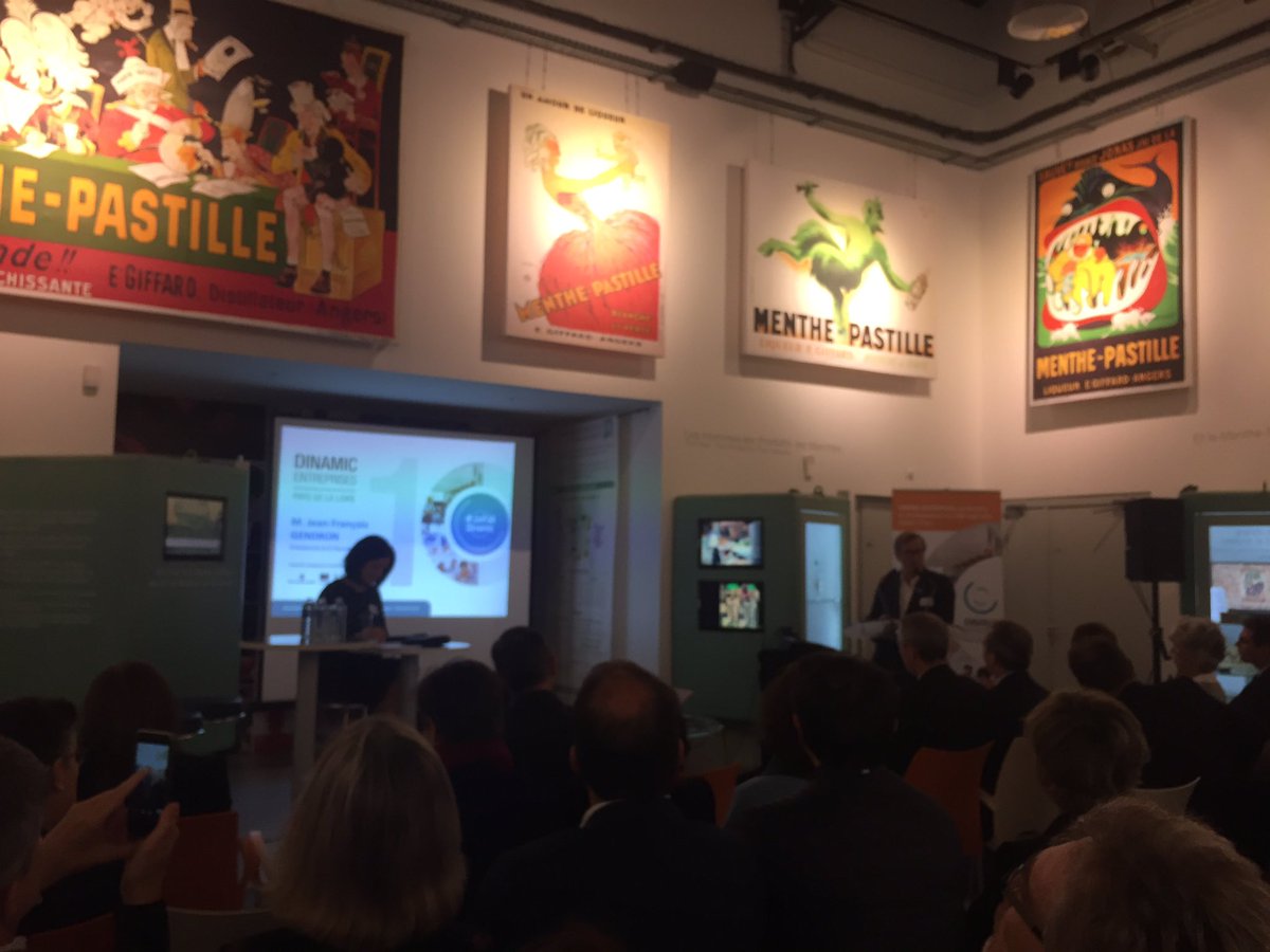 C_Berthou's tweet photo. Très bel accueil chez Giffard pour les 10 ans de DINAMIC ! Merci à la CCI pour son accompagnement #jaifaitdinamic https://t.co/MnPltnfPrI