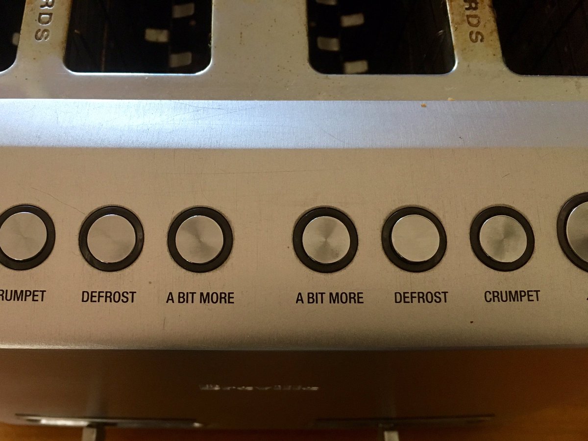 bowmast's tweet photo. Wondering if there's room for a 'quite a lot more but not charcoal' button on my toaster... #abitmore https://t.co/DvpgV1mqn8