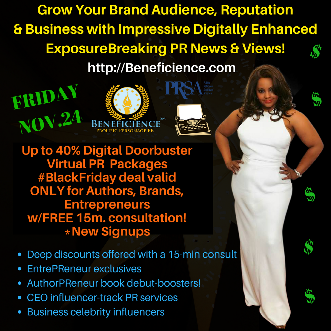 FaceBookingU's tweet photo. Our #Hollywood #Awardwinning agency > https://t.co/kE7LZq7QTR #VirtualPR is set to offer 24 hours only on #BlackFriday #DigitalDoorbusterDeals w/ 15-min consult.
#Signup now at https://t.co/0Y7p8XqMSm you #dontmiss this #onceayear events! https://t.co/GsVrC7n6aF
