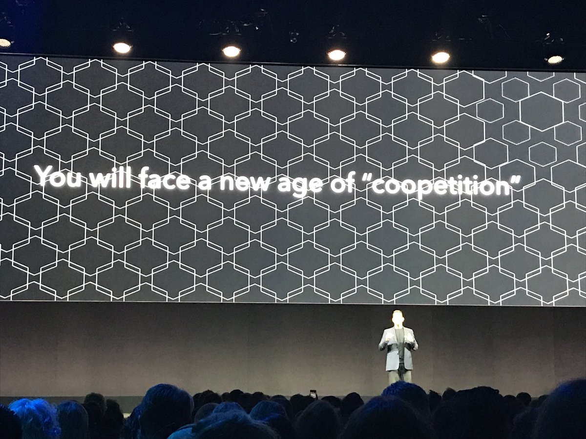 TDAccounting's tweet image. Face a new age of “coopetition” - @sasan_goodarzi #QBConnect #MassiveChanges are coming