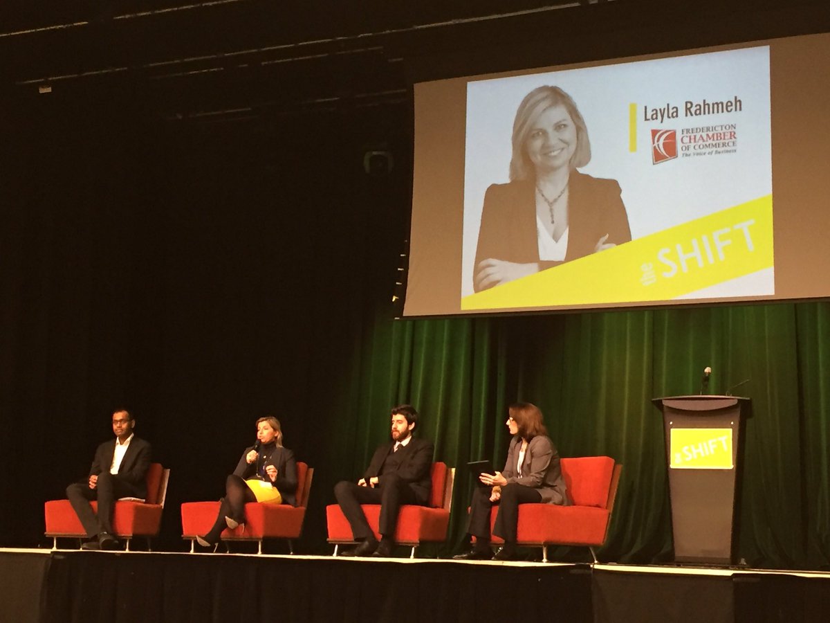 Graced with the courageous story of 3 newcomers at #TheShift2017, proud of our immigration champion <a href="/Lylarhm/">Layla, Image Counsultant</a> for sharing hers today.