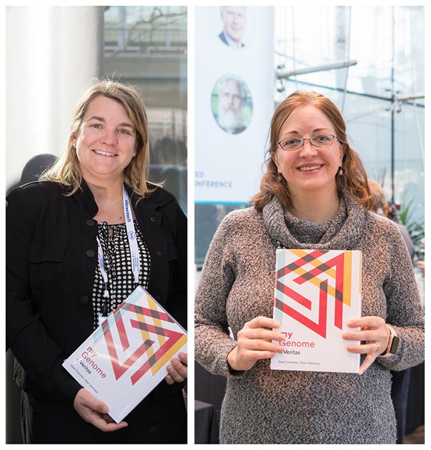 VeritasGenetics's tweet image. How do these lucky winners feel about our genome giveaway? "Nervous, excited and hopeful." #PMConf How would you feel if YOU won?