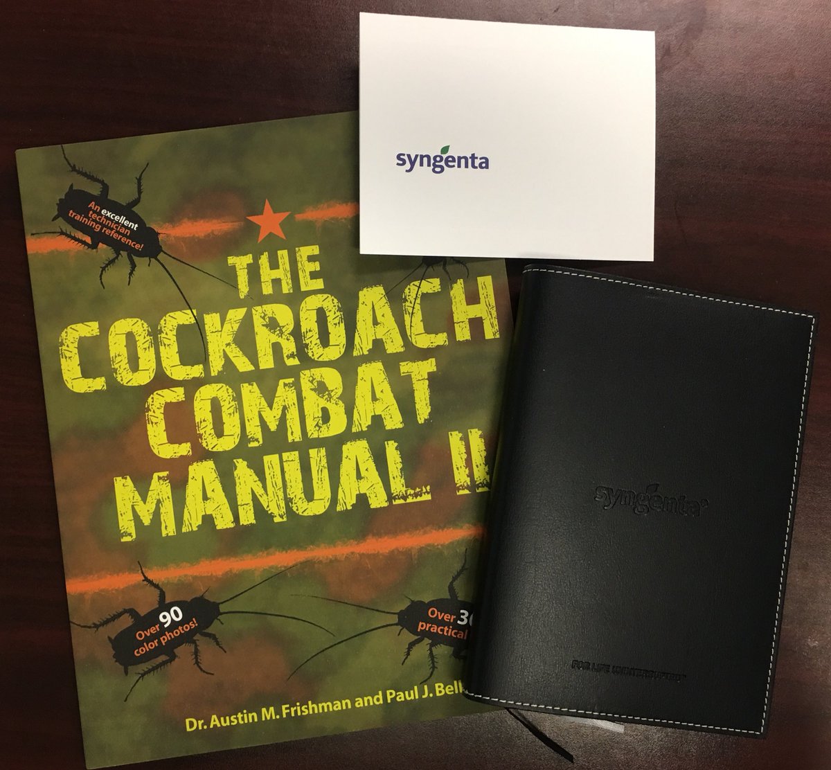 Took the trivia quiz at NPMA, got cool stuff. Thank you Team <a href="/SyngentaPest/">Syngenta PPM</a>!