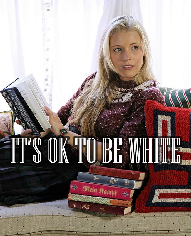 #ItsOkToBeWhite #ItsOkayToBeWhite